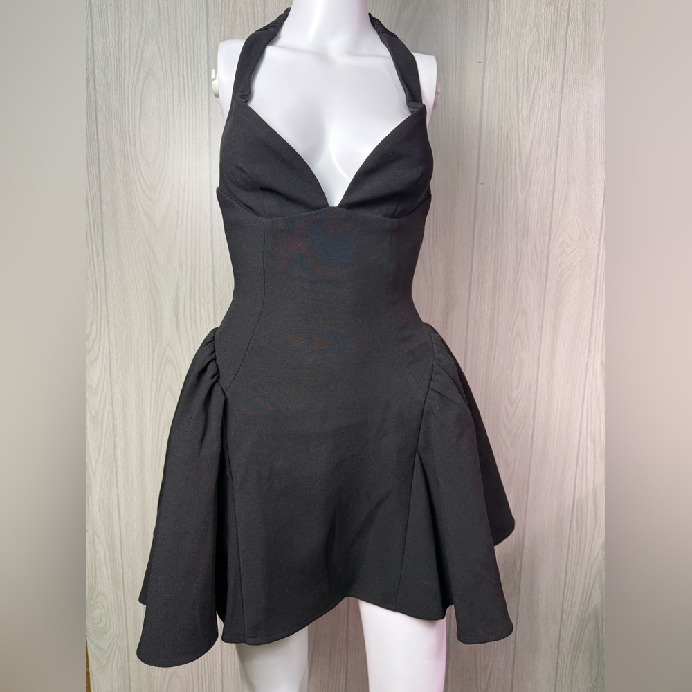 Elegant‎ Black BabyBoo Halter Dress